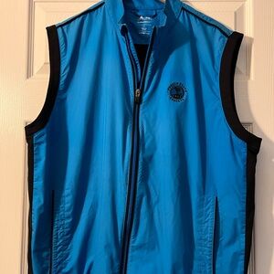Adidas x Pebble Beach Men's Blue vest